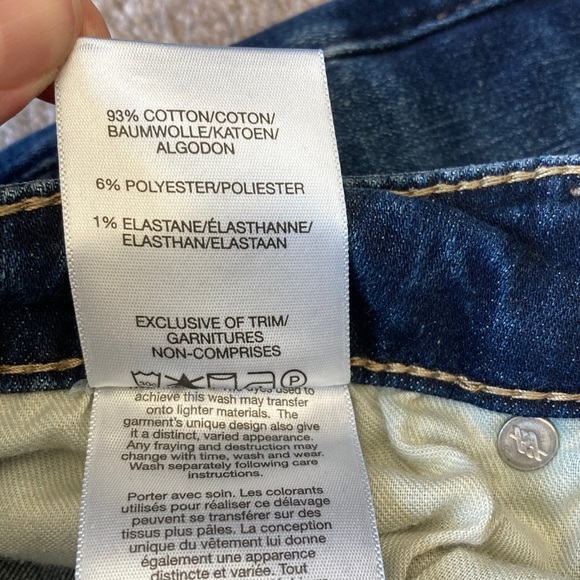 Silver Jeans Men's Dark Blue Straight Jeans Size 32x34 - Picture 10 of 11